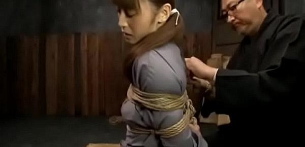  Japanese BDSM . Wooden horse